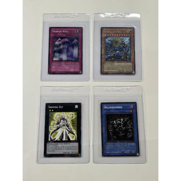 Lot of (4) Yu-Gi-Oh! TCG Trading Cards - Mint Condition