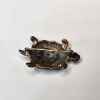 Image 5 : Adorable Vintage Turtle Brooch Pin with Mother-of-Pearl Mosaic Shell - Total Weight: 11.9g