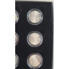 Image 5 : Collection Of (12) United States U.S. Territories Quarters Program Quarters In Coin Capsules -FV: $3
