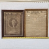 Image 17 : Two Framed Newspaper Articles & Cut Outs ~ London The Times Weekly Edition & Till The End of Time