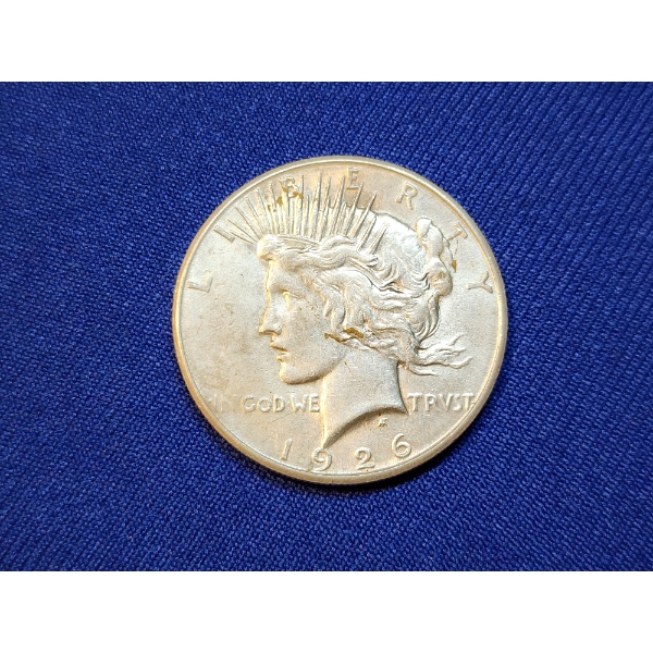 1926-S 90% Silver Peace Dollar