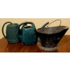Image 1 : 2 Watering Cans and Metal Ash Bucket