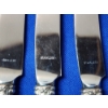 Image 2 : x4 Gorham Chantilly Sterling Handle / Stainless Blade Knives Weight: ~255g
