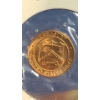 Image 3 : Thomas Jefferson Presidential Dollar & Uncirculated Philadelphia Mint Souvenir Medal Token