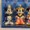 Image 2 : Disney Store "Mickey Through the Years" Glass Christmas Ornaments Set