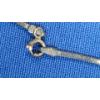 Image 3 : Sterling Silver Necklace & Faux Pearl Necklace With Sterling Clasp - Weight: 18.8g