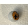 Image 2 : Vintage NFL New Orleans Saints One Inch Shooter Marble - Mint Condition