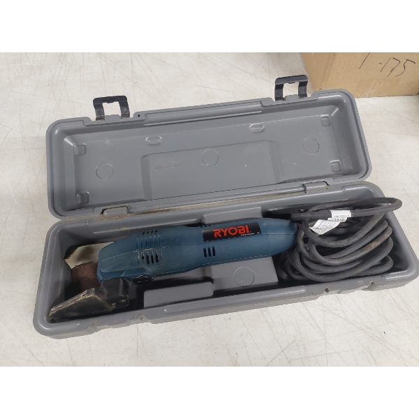 Ryobi In Case - Electric Detail Sander Tested Works Perfect