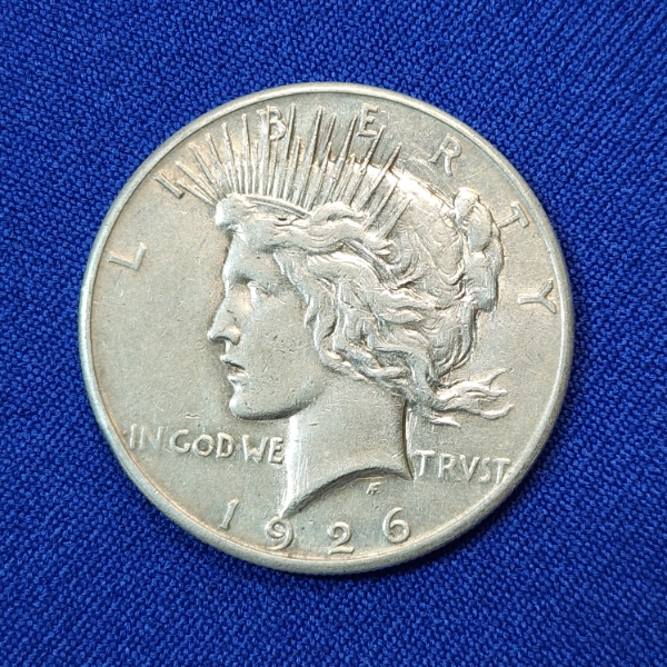 United States 1926 Silver Peace Dollar - 90% Silver 