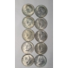 Image 1 : Assorted Years/Mint Marks United States 40% Silver Kennedy Half Dollars - Face Value: $5.00