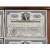 Image 4 : Lot of Four 1930's & 40's New York Central Railroad Company 100 Shares Stock Certificates 