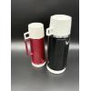 Image 3 : 2 Vintage Thermoses with lids - red & black - for hot & cold beverages