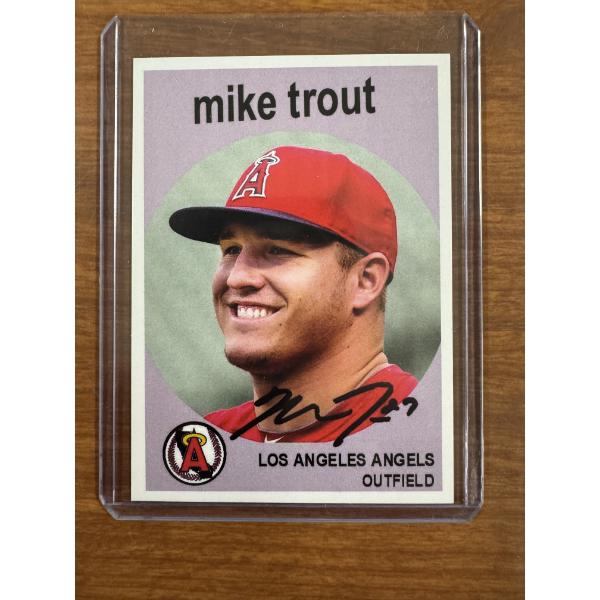 Limited Edition Mike Trout Los Angeles Angels Card #27 Baseball Card - Mint Condition