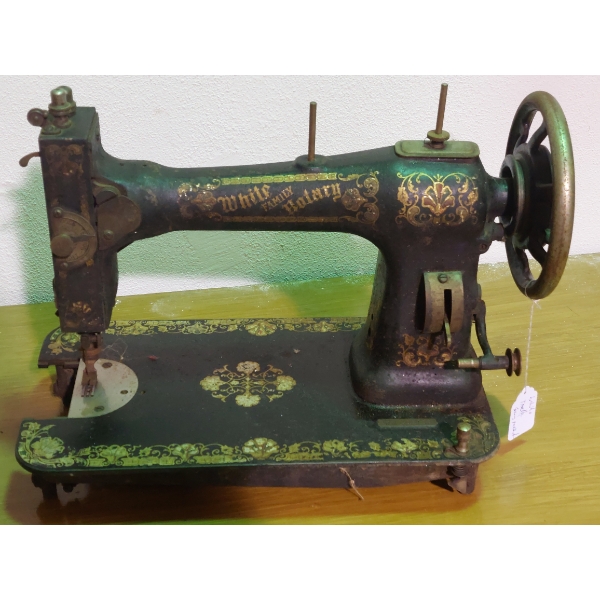 Antique Sewing Machine - RARE "White Family Rotary"  Model - As Shown