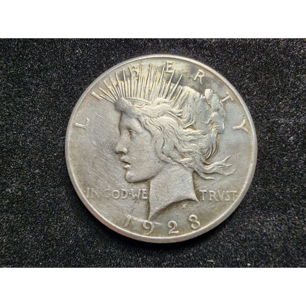 1923-S Silver Peace Dollar 