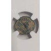 Image 4 : NGC Constantinian cAD 330-340 AE3/4 BI NUMMUS Constantinopolis/Victory Ancient Roman Bronze Coin