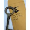 Image 7 : Vintage Tools - Matchboxes - Fans - Knife - Handcuffs - Key - Wells Fargo Brass Strong Box Key