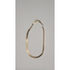 Image 1 : 14K Yellow Gold Herringbone Bracelet (Damaged) - Weight: 1.8g