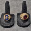 Image 1 : (2) Class Rings - 10k Gold - 21.0g Total Weight