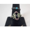 Image 2 : Sterling Silver Rings and Earrings Set - Total Weight: 5.1g