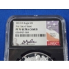 Image 2 : 2022-W NGC PF ULTRA CAMEO Silver Eagle FDOI - 1oz Fine Silver - Ryder Signed!