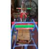 Image 8 : Antique Carnival Ride Section "Pony & Cart" - From Vintage Kiddie Ride - All Metal 