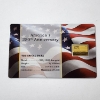 Image 3 : America's 250th Anniversary Commemorative Gold Card - 1/1000 oz .999 Gold  