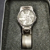 Image 1 : Nice NEW Voges USA Wrist Watch With Unique Metal Covering ~ In Original Case 