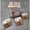 Image 1 : New In Box Portfolio 22.5''x19'' Chandelier And 3 Cooper 500W Quartz Lights 