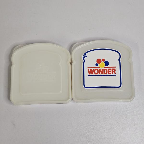 Pair of Vintage Wonder Bread Sandwich Keepers