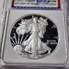 Image 2 : IGS PR70 DCAM GRADED 2008-W Silver 1 Oz American Eagle ~ WEST POINT MINT PROOF EAGLE ~ 1st Day Issue
