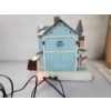 Image 4 : Collectible Avon Holiday Splendor Lighted Fiber Optic House - Working & Excellent Condition! 