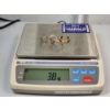 Image 5 : 14K Yellow Gold Pair of Hoop Earrings & One Loose 14K Hoop Earring TW: 3.8g