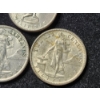 Image 3 : Two Silver Twenty Centavos 1944-D Coins & 1944-S Five Centavos Coin