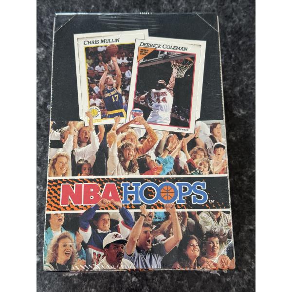 1991-92 Unopened Series I NBA Hoops Wax Box - 36 Packs - Factory Sealed - Mint Condition