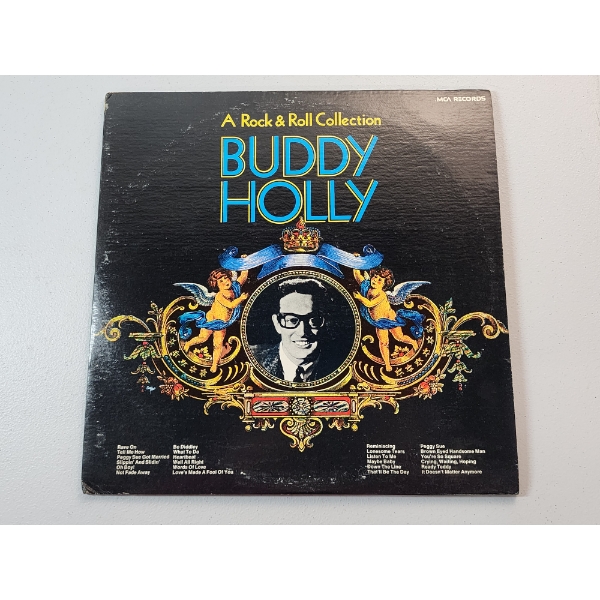 Buddy Holly A Rock & Roll Collection - Double LP - Two Vinyl Records - 1977 MCA Records