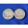 Image 2 : 2 - 90% Silver Walking Liberty Half Dollars FV: $1.00