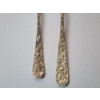 Image 3 : x2 Steiff "Rose" Pattern Sterling Silver Spoons TW: 78.1g