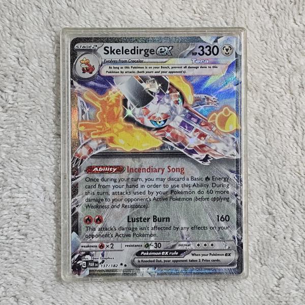 Skeledirge ex 137/182 Holo Rare Pokémon Trading Card