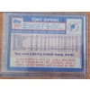 Image 7 : Seven Assorted Tony Gwynn Baseball Trading Cards Dating Back to 1984