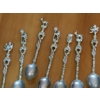 Image 3 : Set Of Italian Made High Relief Fancy Demitasse Spoons - see Pics