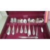 Image 4 : Assorted Silverplated Flatware & Storage Box - Over 7 lbs 
