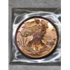Image 1 : One AVDP Ounce of Copper with Protective Sleeve - Walking Liberty Design