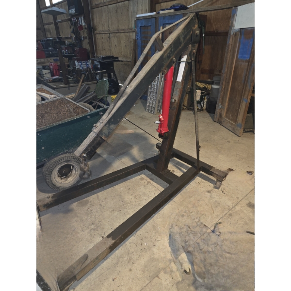 Strongway 3 Ton Hydraulic Long Ram Jack/Engine Hoist