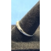 Image 3 : Women's 18K White Gold Ring - Back Is Cut - Weight: 1.1g