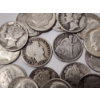 Image 2 : x20 Assorted U.S. 90% Silver Dimes: Seated Liberty, Barber, Mercury, Roosevelt FV: $2.00