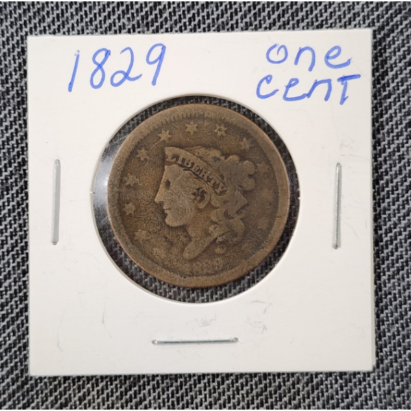 1829 United States Large Cent 