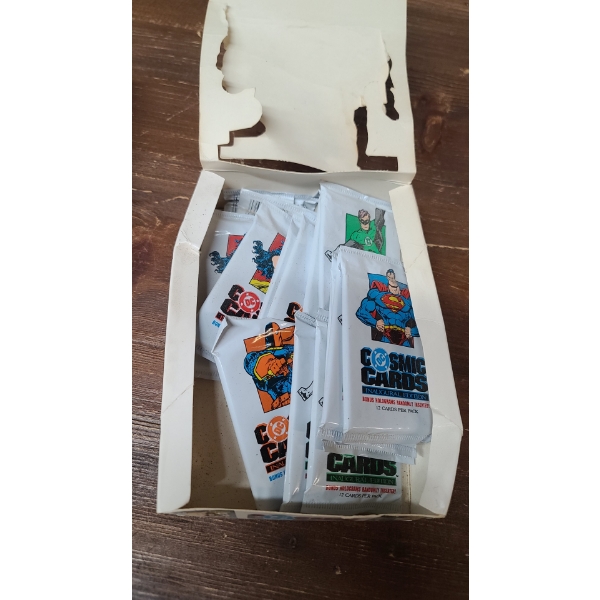 1991 DC Cosmic Cards Inaugural Edition Sealed Card Packs