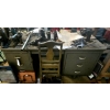 Image 1 : Metal Shop Desk with Chair - Contents Not Included 