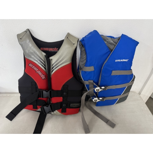 2 - Youth Life Jackets In Excellent Condition